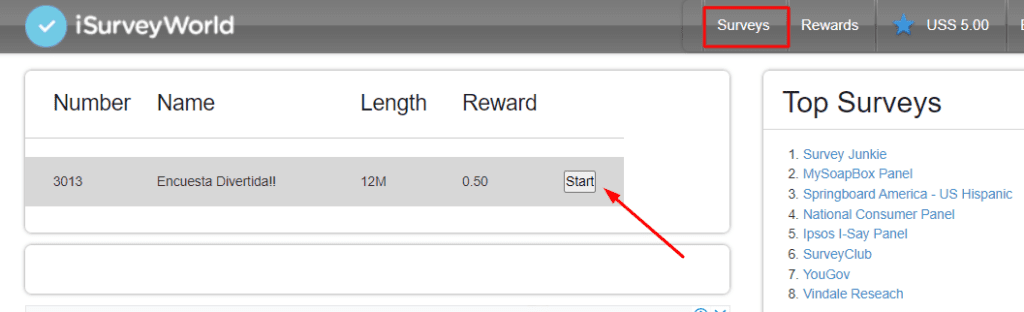 encuestas isurveyworld