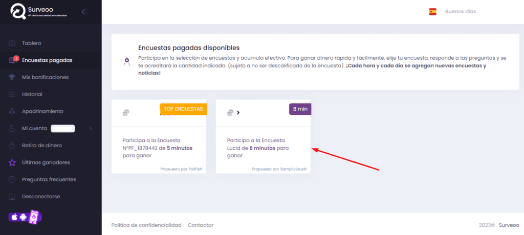 encuestas surveoo