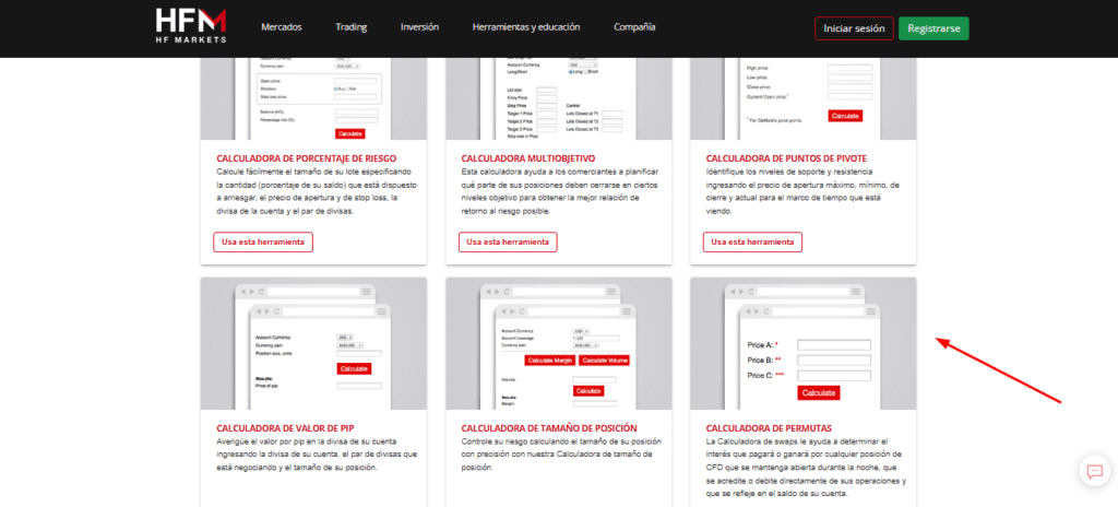 calculadoras hotforex