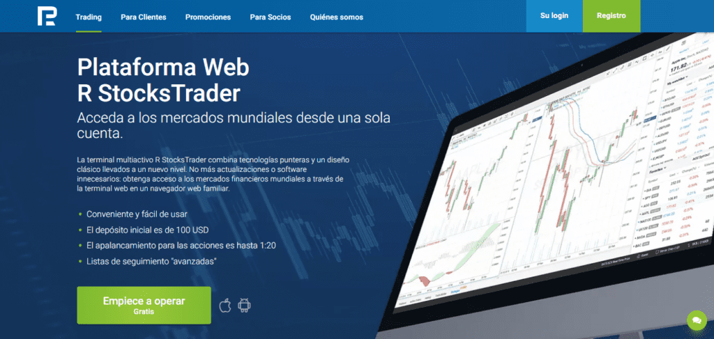cuenta R StocksTrader RoboForex