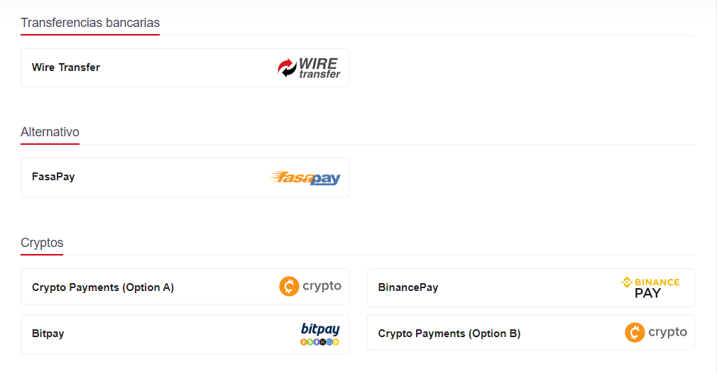 metodos deposito y retiro hotforex
