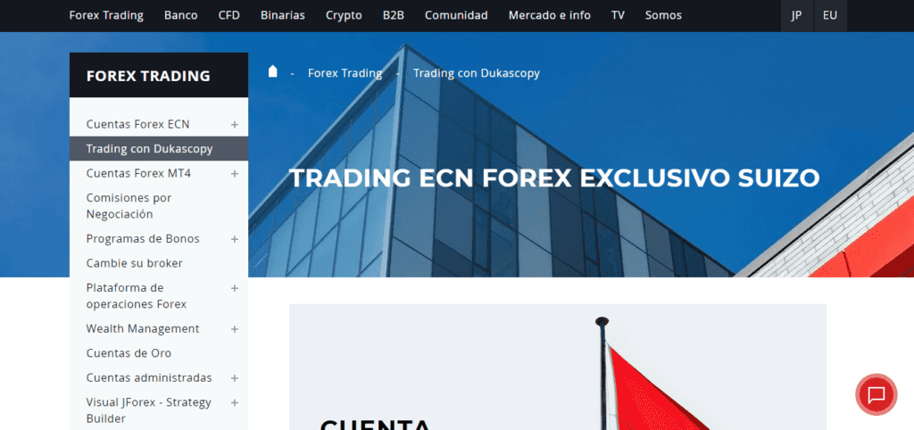 cuenta de trading dukascopy
