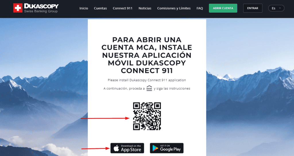 dukascopy registro paso 2