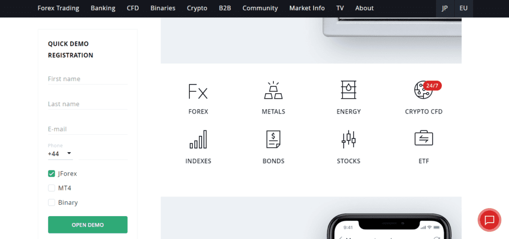 instrumentos financieros dukascopy