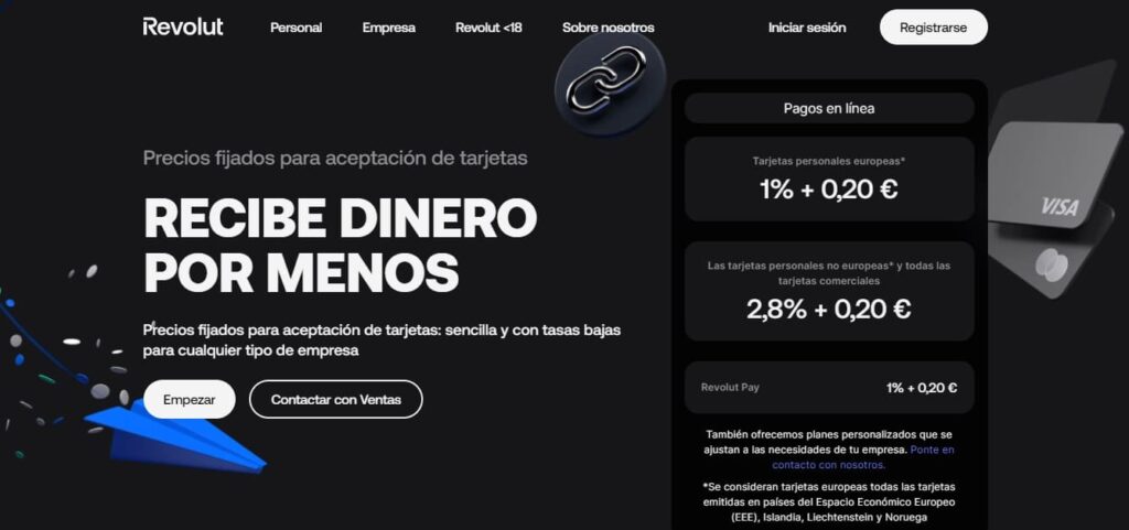 aceptar pagos revolut