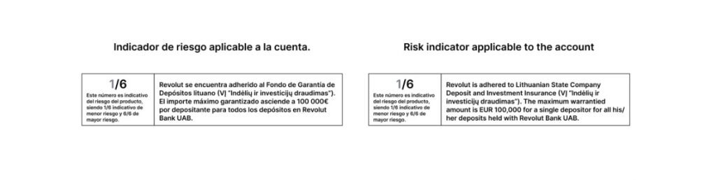 seguridad de fondos revolut