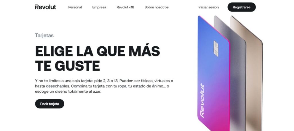 tarjeta revolut cuenta personal