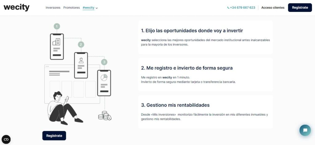 como funciona wecity
