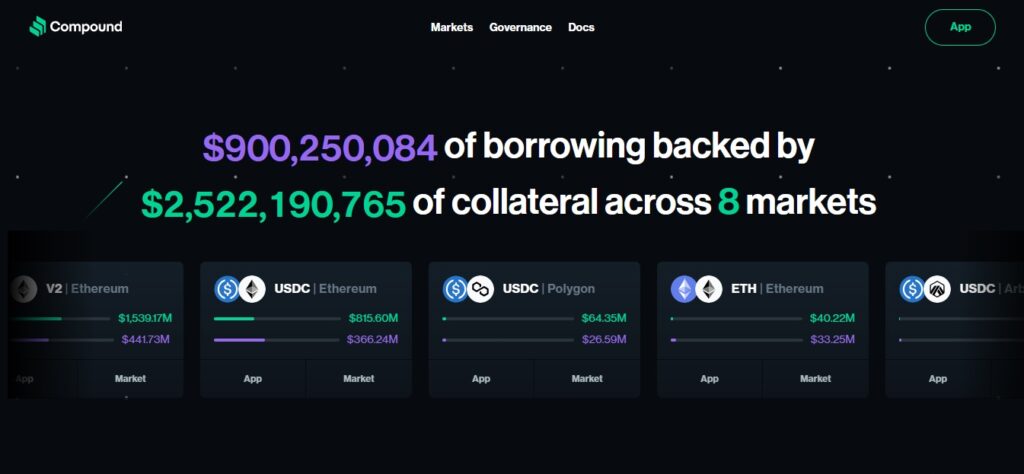 conpound liquidity mining