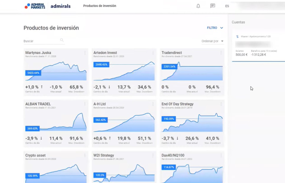 copytrading admirals