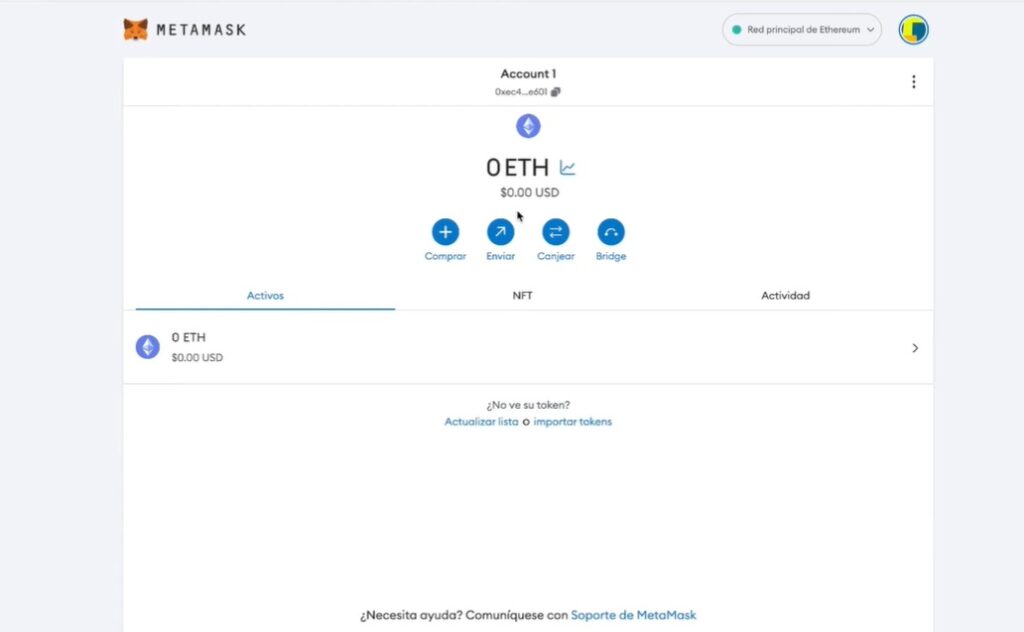 metamask funcionamiento