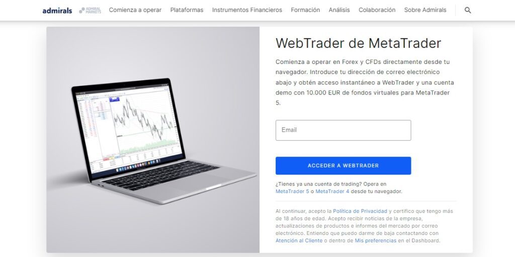 metatrader 4 y metatrader 5 admirals
