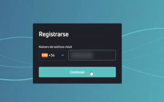 registro quantfury paso 2