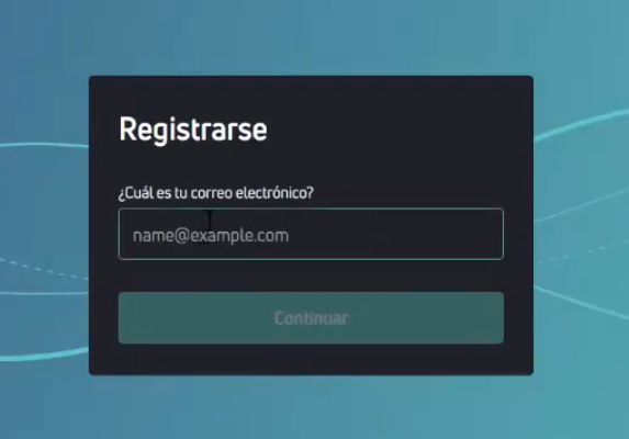registro quantfury paso 3