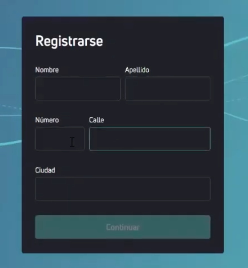 registro quantfury paso 4