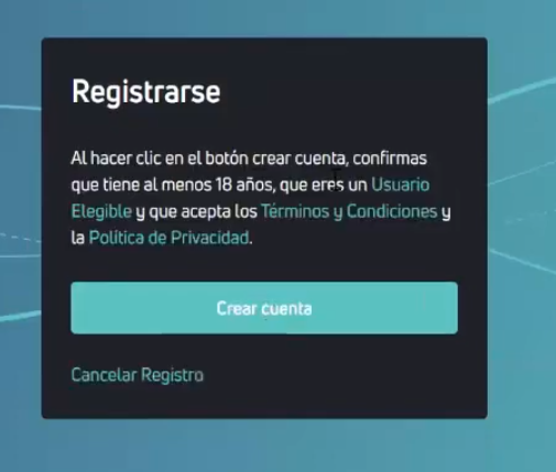 registro quantfury paso 5