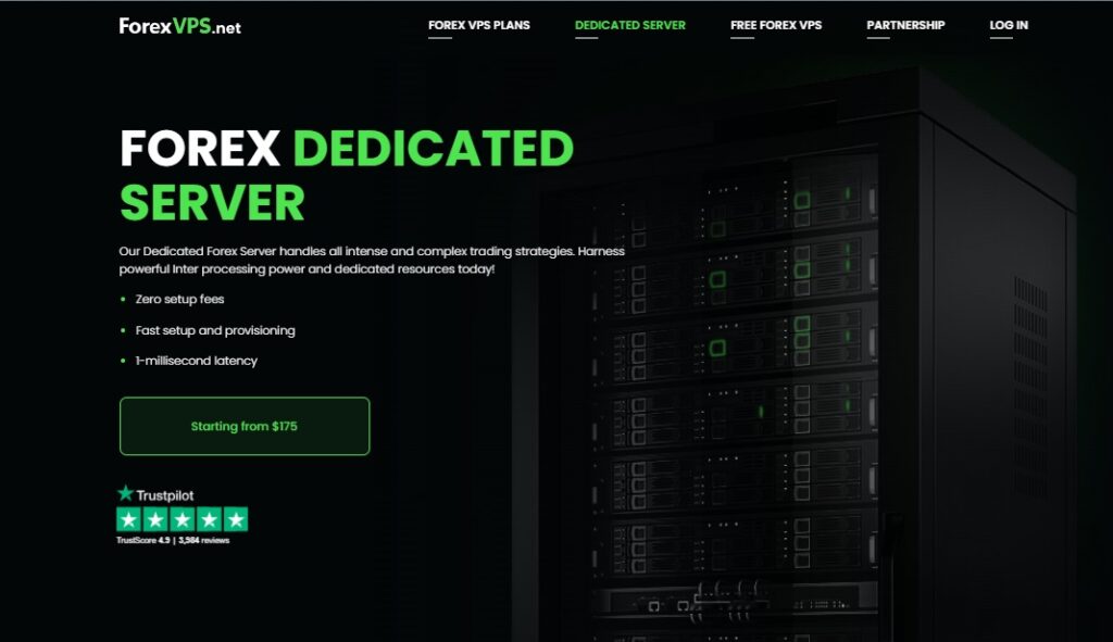 servidor dedicado forexvps